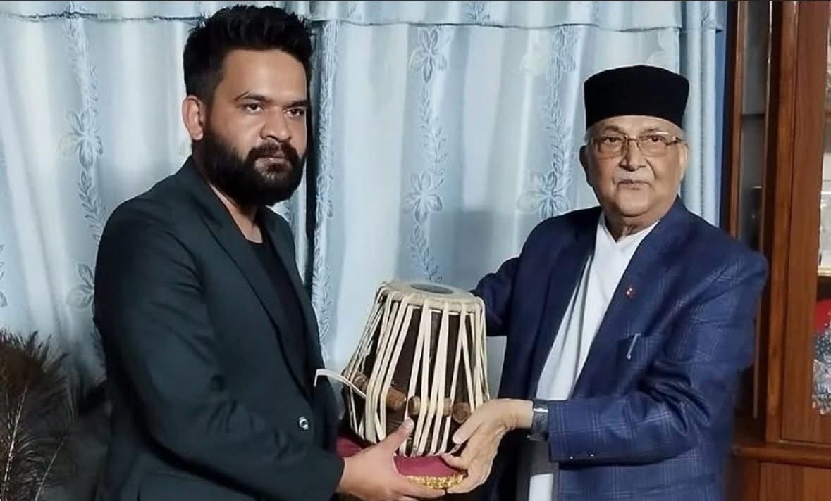 KP Sharma Oli congratulates newly elected PM Balen Shah